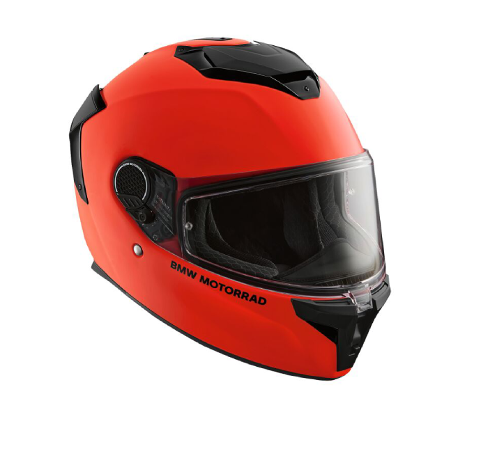 Casco BMW Xomo Carbon Ece Rojo Neón