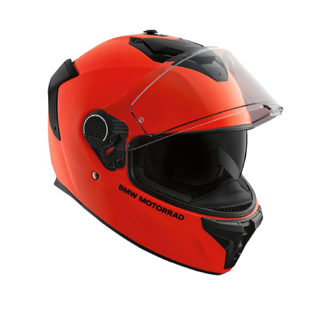 Casco BMW Xomo Carbon Ece Rojo Neón