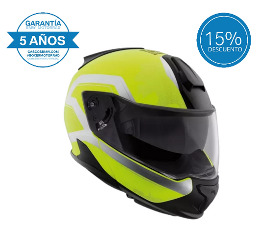 Casco BMW System 7 Carbon Espectrum Fluor