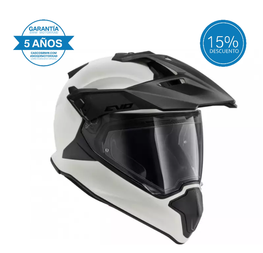 Casco BMW GS Carbon Evo Light White